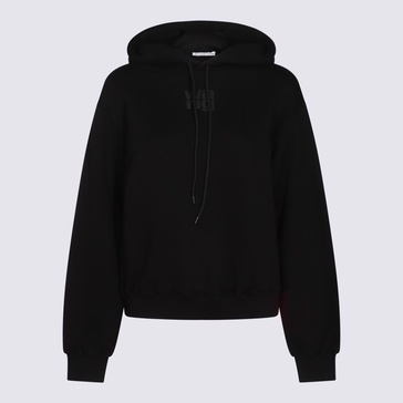 Alexander Wang Black Cotton Sweatshirt