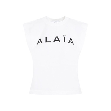 Alaïa Logo T-Shirt Clothing