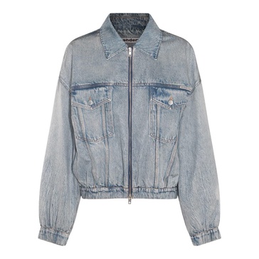 Blue Cotton Denim Jacket