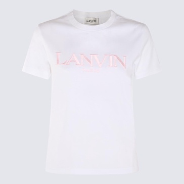 Lanvin White Cotton T-Shirt