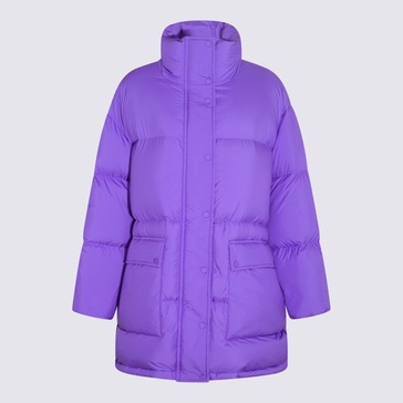 Stand Studio Purple Puffer Edna Down Jacket