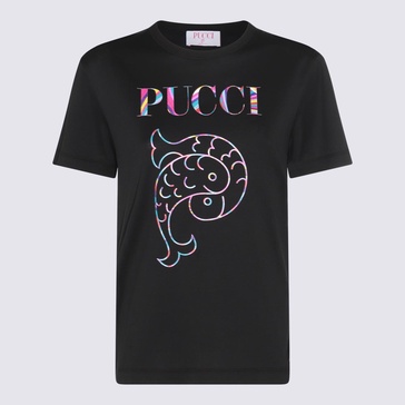 Emilio Pucci T-Shirts And Polos Black