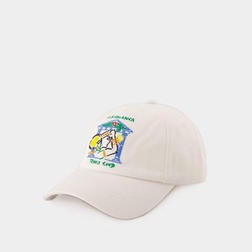 Casablanca Crayon Temple Tennis Club Cap