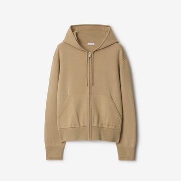 Wool Blend Zip Hoodie