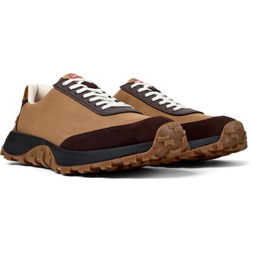 Brown Textile/Nubuck Sneaker for Men