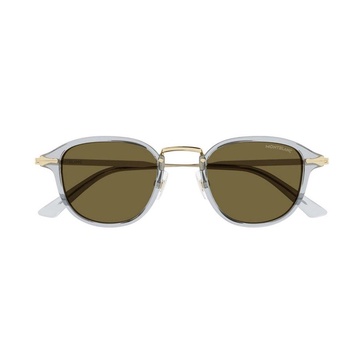 Montblanc Eyewear Round Frame Sunglasses