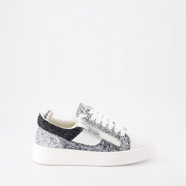 Giuseppe Zanotti Gz94 Glitter Lace-Up Sneakers