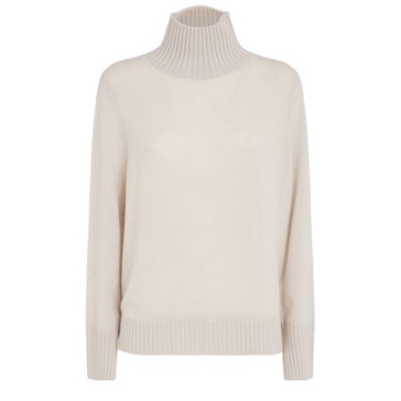 Allude Long Sleeved Turtleneck Knitted Jumper