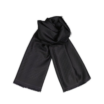 Givenchy Monogram Frayed Edge Scarf