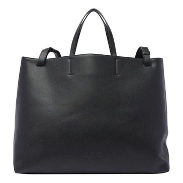 A.P.C. Logo Embossed Large Tote Bag