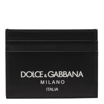 Dolce & Gabbana Logo Leather Cardholder Men