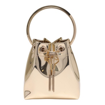 Jimmy Choo Bon Bon Logo Plaque Top Handle Bag