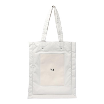 Y-3 Logo Printed Padded Tote Bag