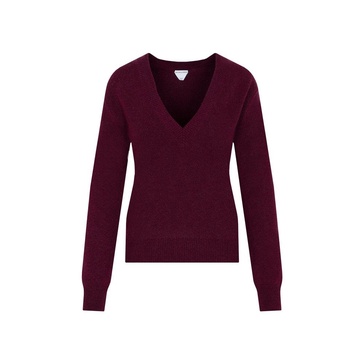 Bottega Veneta V-Neck Long-Sleeved Jumper