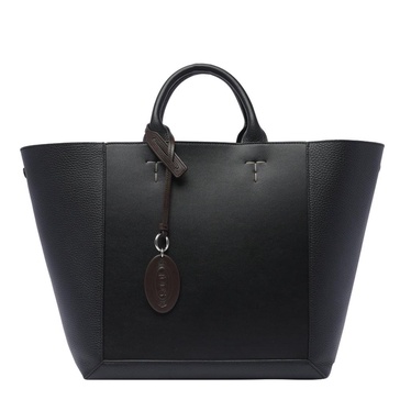 Tod's Logo Plaque Tote Bag