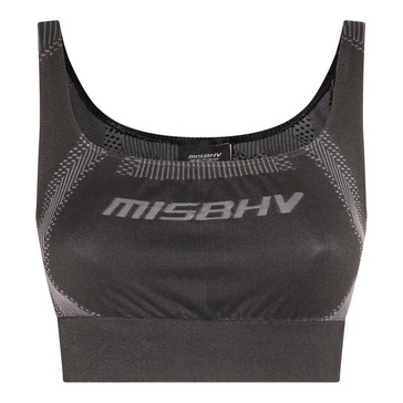 Misbhv Logo-Printed Sleeveless Sports Bra