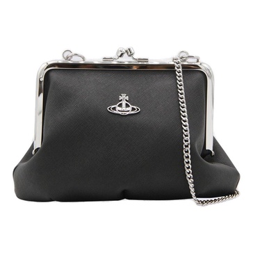 Vivienne Westwood Orb Plaque Chain-Linked Clutch Bag