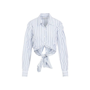 Dries Van Noten Striped Button-Up Shirt