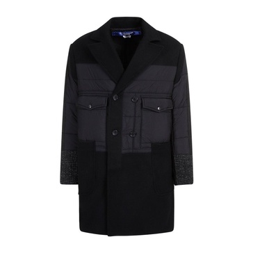 Junya Watanabe Double-Breasted Panelled Coat