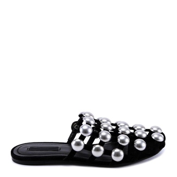 Alexander Wang Velvet Amelia Slippers