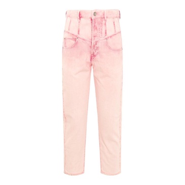 Isabel Marant Oliviani High-Waisted Frayed Jeans