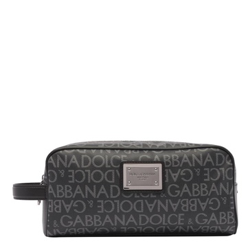 Dolce & Gabbana Logo Plaque Wash Bag