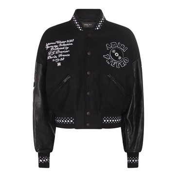 Amiri Logo Patch Long Sleeved Jacket