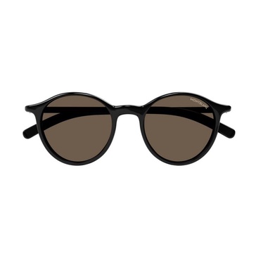 Montblanc Eyewear Oval Frame Sunglasses