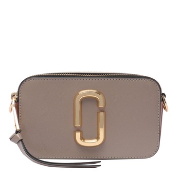 Marc Jacobs The Snapshot Logo Plaque Crossbody Bag