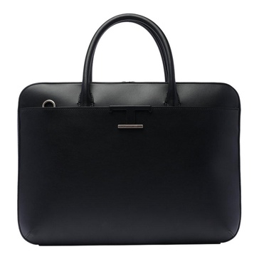 Tod's Zipped Top Handle Medium Briefcase