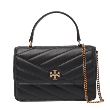 Tory Burch Kira Chevron Top Handle Mini Chain Wallet