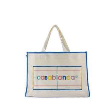 Casablanca Knit Shopper Bag