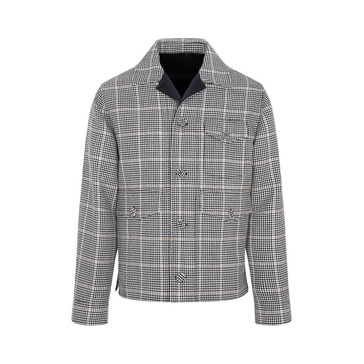 Dior Homme Checked Buttoned Jacket