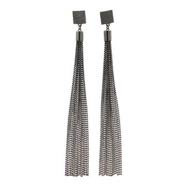 Brunello Cucinelli Beaded Post-Back Fastened Dangle Earrings