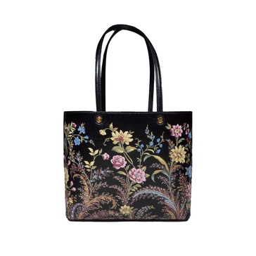 Etro Large Essential Floral-Printed Top Handle Bag