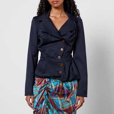 Vivienne Westwood Drunken Tailored Wool Jacket - IT 38/UK 6