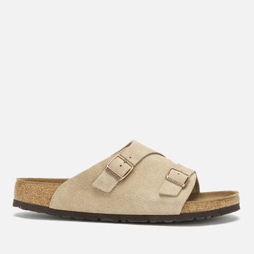 Birkenstock Men's Zurich Sfb Suede Slide Sandals - EU 40/UK 7