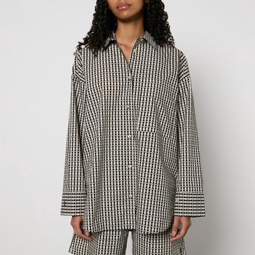 By Malene Birger Derris Monogram Organic Cotton Shirt - DK 42/UK 14