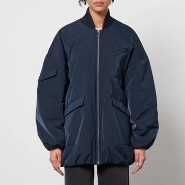 Ganni Oversized Shell Bomber Jacket - L/XL