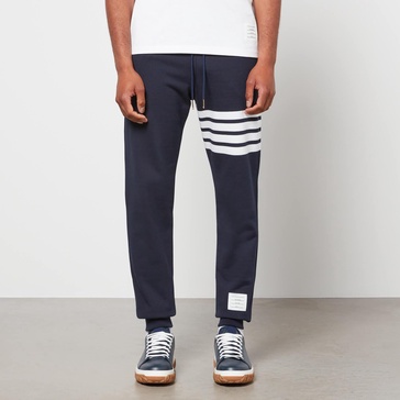 Thom Browne Men's 4-Bar Loopback Sweatpants - Navy - 4/XL