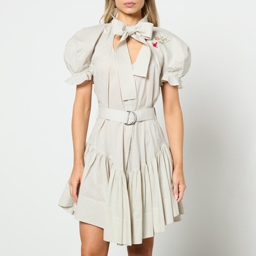 Vivienne Westwood Heart Cotton-Poplin Shirt Dress - UK 10