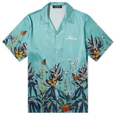 Nahmias Botanical Silk Vacation Shirt