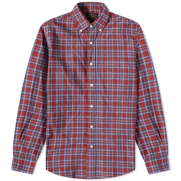 Beams Plus Indigo Tartan Check Shirt