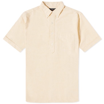 Beams Plus BD Popover Short Sleeve Oxford Shirt