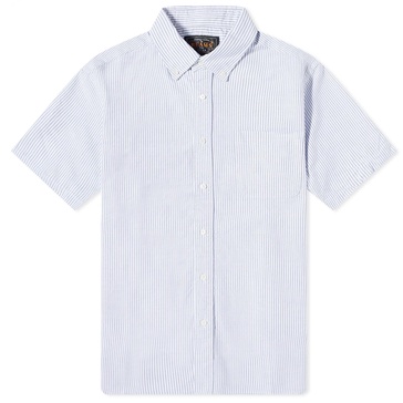 Beams Plus BD Candy Stripe Short Sleeve Shirt