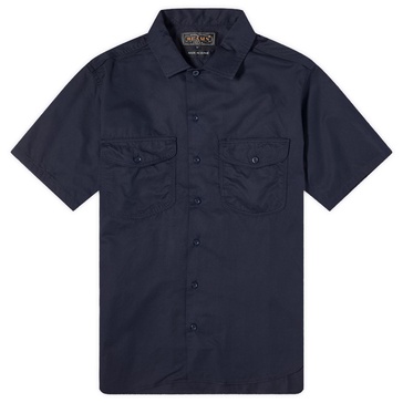 Beams Plus WORK Twill Short Sleeve Shirt