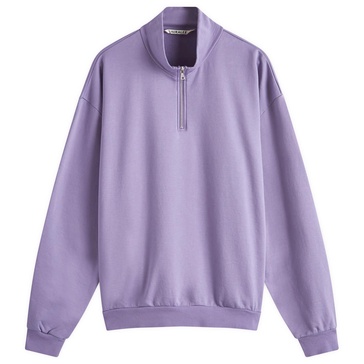 Auralee Quarter Zip Sweat