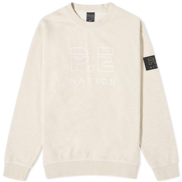 P.E Nation Heads Up Logo Sweat