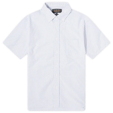 Beams Plus Button Down Short Sleeve Shirt