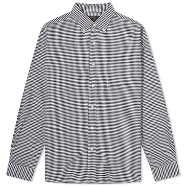 Beams Plus Button Down Gingham Oxford Shirt